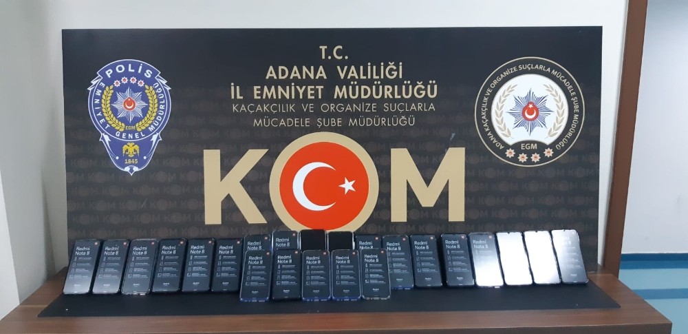 Terlikten kaçak telefon çıktı 