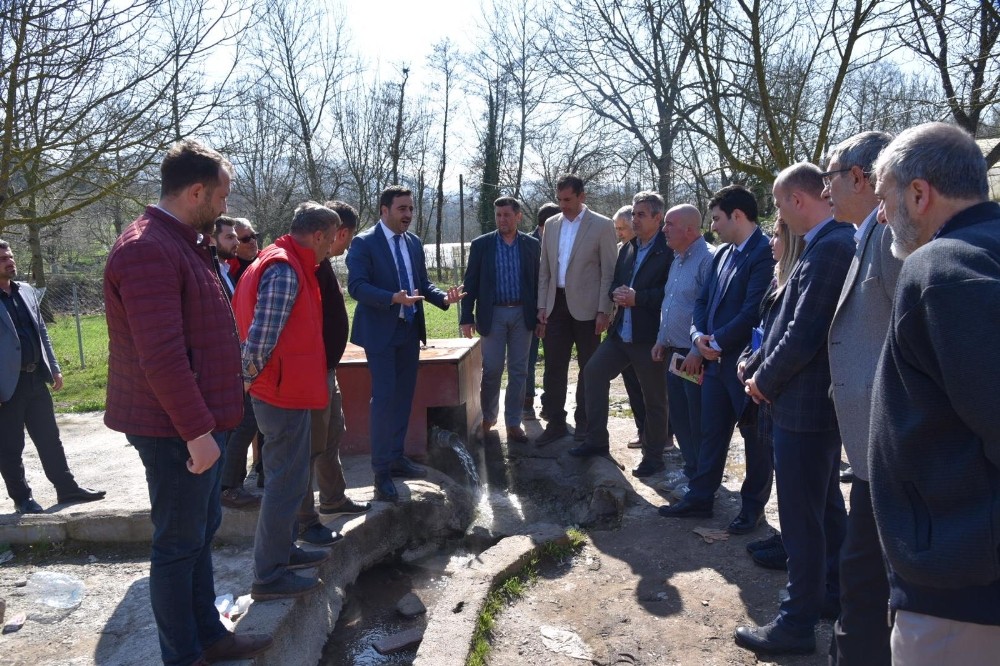 Termal su yüzme havuzunda değerlendirilecek 