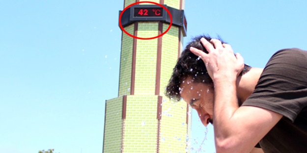 Termometreler 42 dereceyi gösterdi! O kent kavruluyor