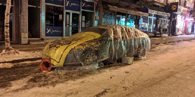 Termometreler eksi 25 dereceyi gösterdi! Çareyi böyle buldular