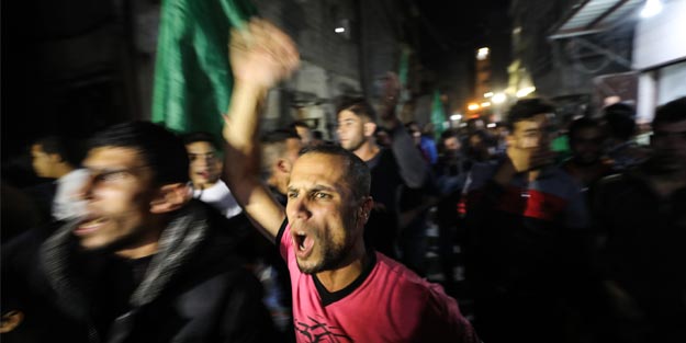 Terör devleti İsrail Ramallah'ta protesto edildi