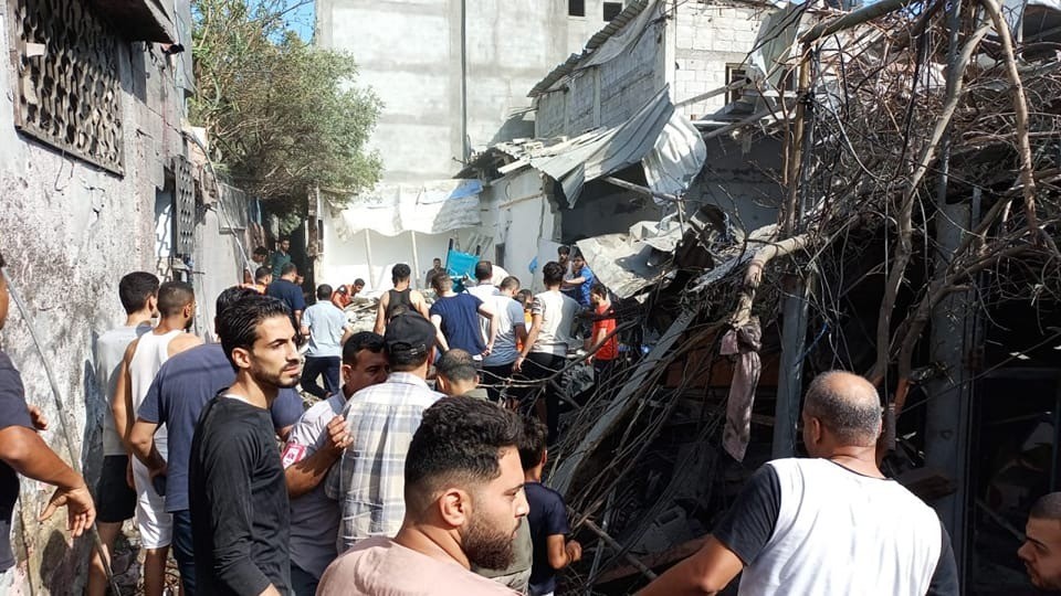 Terör devleti İsrail şehit etmeye ve yıkmaya devam ediyor!