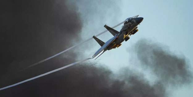 Terör devleti İsrail'den Lübnan'a hava saldırısı