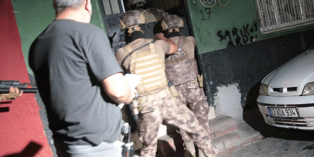 Terör örgütü DEAŞ'a yönelik operasyon böyle görüntülendi