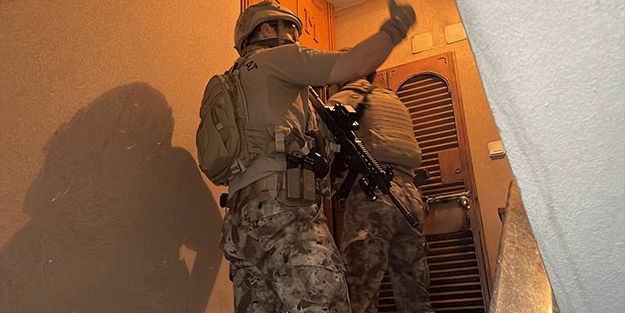 Terör örgütü DEAŞ'a yönelik "şafak" operasyonu