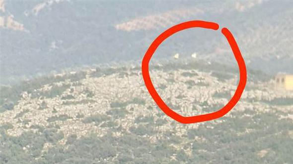 PKK bayrağıyla tahrik! Top atışı yapıldı...