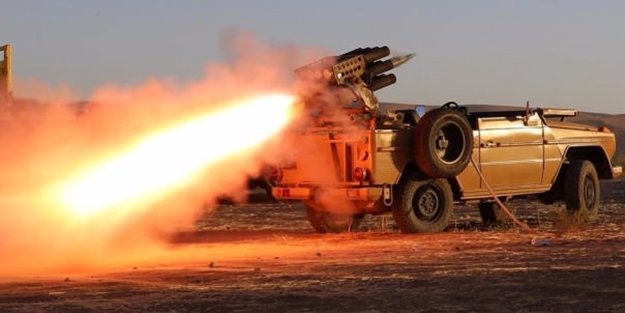 PKK'dan Türkiye sınırına füze rampası!