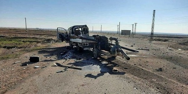 Terör örgütü PKK/YPG'den alçak saldırı