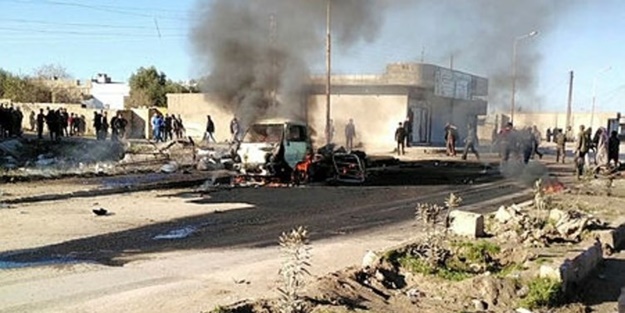 Terör örgütü PKK/YPG'den kalleş saldırı