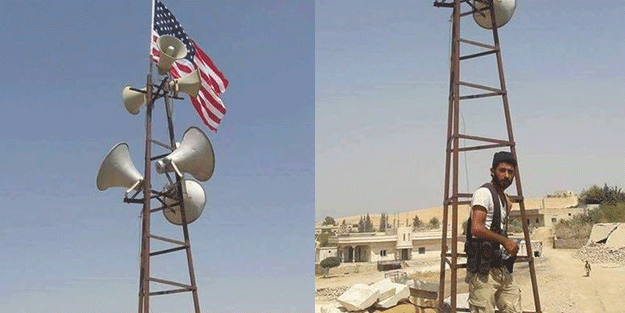 Köşeye sıkışan PYD, ABD bayrağının altına sığındı