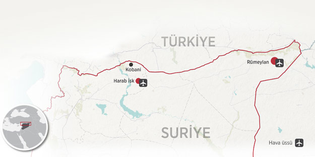 Terör örgütünden ABD'ye kelepir üs arazisi!