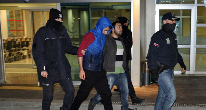 Terör örgütü şüphelileri sağlık kontrolünden geçirildi