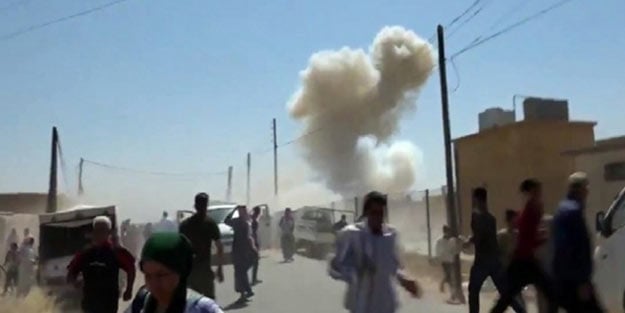 YPG/PKK'nın sözde askeri merkezinde patlama