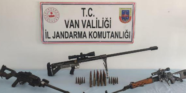 Terör örgütüne ağır darbe! Suikast silahları ele geçirildi