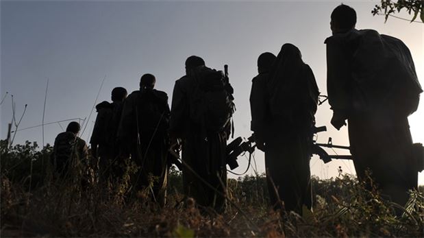 Terör örgütüne malzeme taşırken yakalandılar