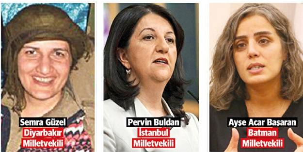 Terör partisinin kirli çamaşırları... Mazbatalı teröristler!