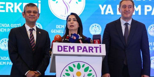 Terör partisiyle ittifak yükleniyor! DEM’in sopası CHP’yi korkuttu!