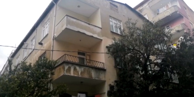 Terör saldırısını gerçekleştiren şüphelinin yakalandığı ev görüntülendi! Dikkat çeken ayrıntı