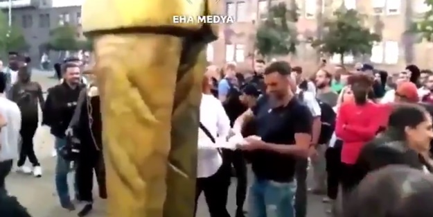 Terör yandaşlarına haddini böyle bildirdi