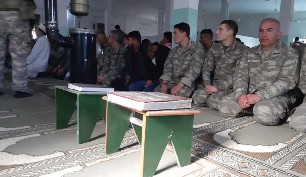 Terörden temizlenen Tel Abyad’da cuma namazı kılındı
