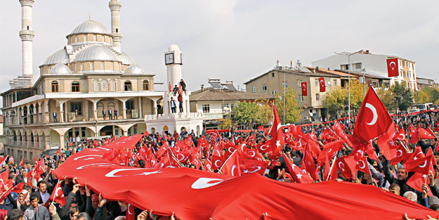 Teröre en anlamlı sille vatandaştan