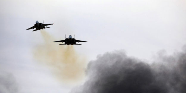 Terörist devlet Humus'u vurdu