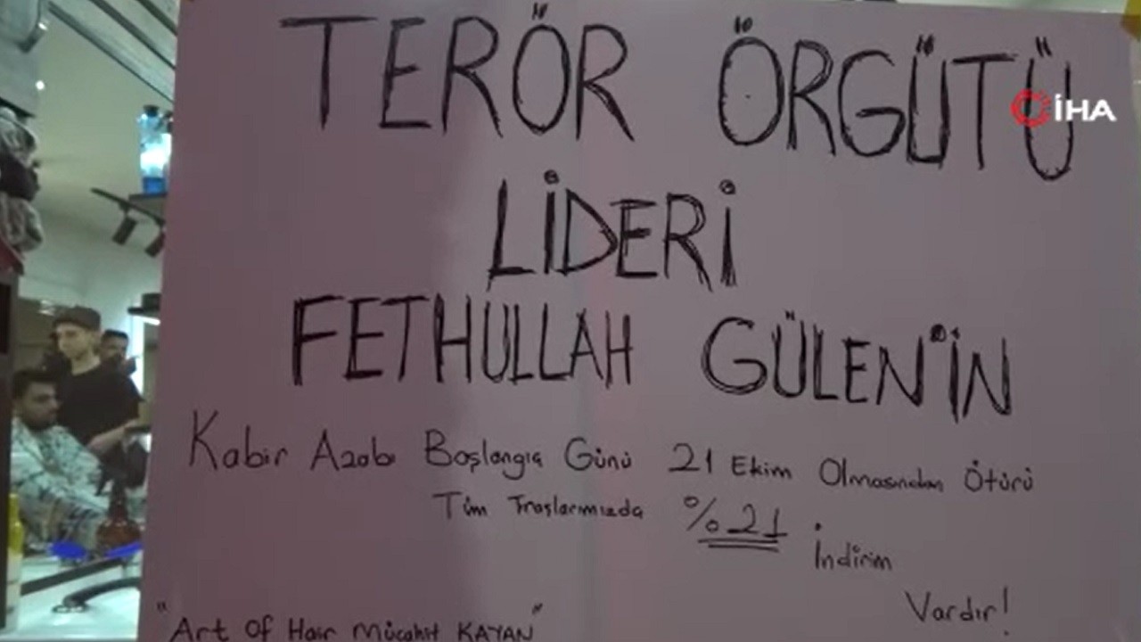 Terörist Gülen öldü, indirim kampanyası başladı