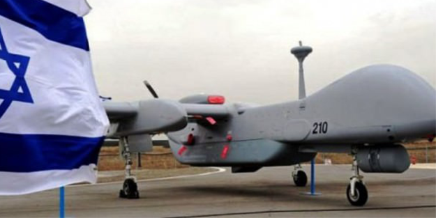 Terörist İsrail ses bombası attı