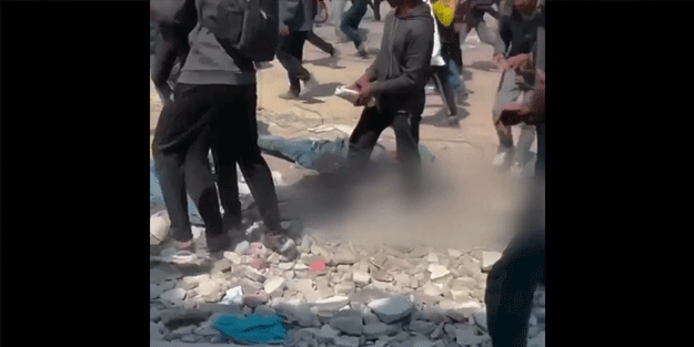 Terörist İsrail yardım bekleyen sivilleri vurdu