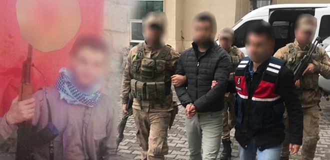 Terörist kılıklı sözde öğretmen yakalandı