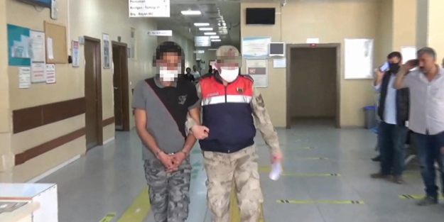 Terörist saklandığı ikamette kıskıvrak yakalandı