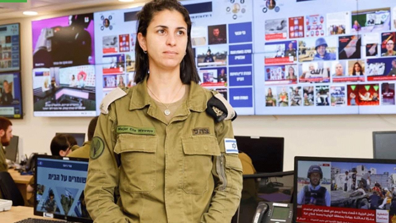 Teröristan ordusuna Müslüman kadın subay makyajı