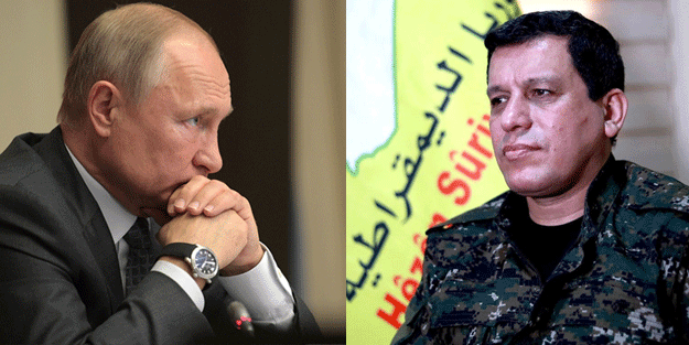 Teröristbaşı Mazlum Kobani'den Putin'e açık tehdit! "Anlaşmaya uyulmazsa..."