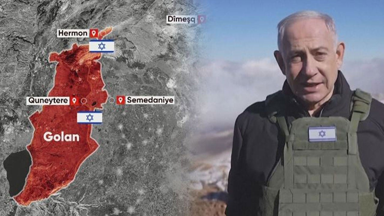 Teröristbaşı Suriye’de! İşgal ettikleri yerleri gezdi, 'Burada kalıcıyız' dedi