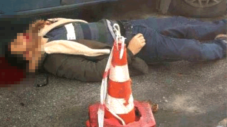 Teröristin cesedi ortada kaldı