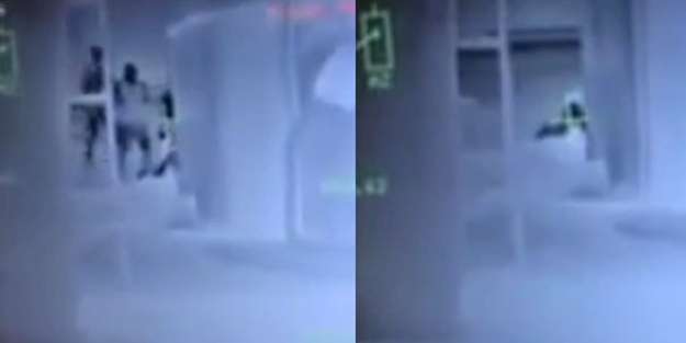 Teröristin öldürülme anı kamerada - VİDEO