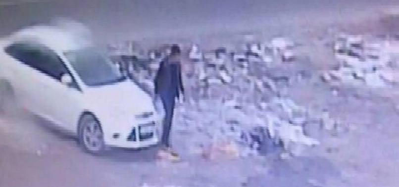 Teröristin sağ kolu gözden kaçmadı