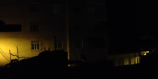 Teröristler camiyi işgal edip PKK marşları çaldı - VİDEO