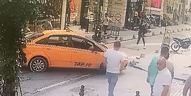 Teröristler İstanbul'un göbeğinde! Laleli’de dehşet anları