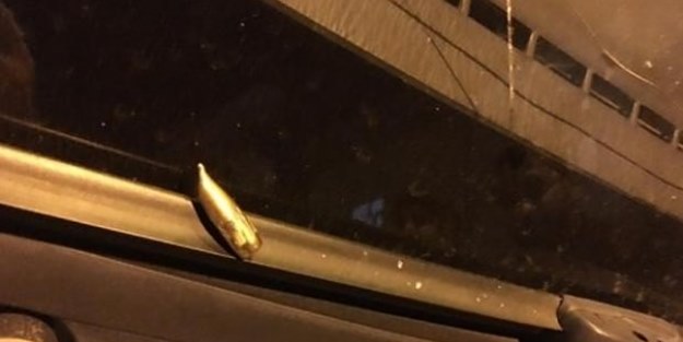 Teröristler kutlama yaptı! Mermiler Türkiye'deki araçlara isabet etti!