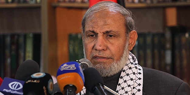 Teröristlerden Hamas'lı Zahar'ın evine füze