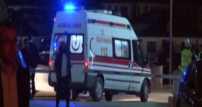 Teröristlerin attığı molotof komiser yardımcısını yaktı