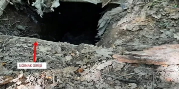 Teröristlerin sığınağı imha edildi