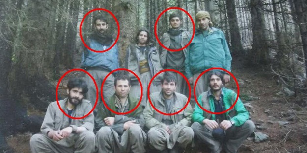 Teröristlerin üzerinden bu fotoğraf çıktı