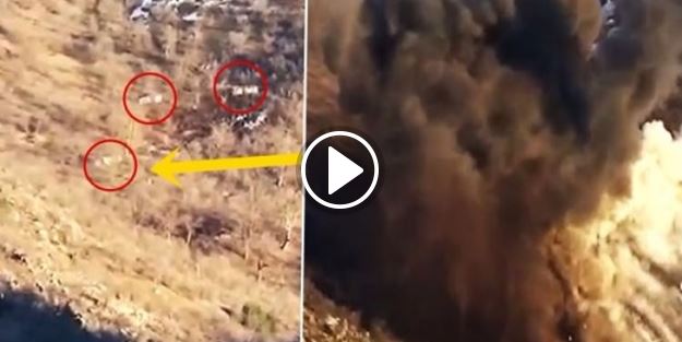 Teröristlerin vurulma anı kamerada!