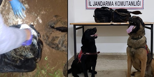 Teröristlerin yola tuzakladığı EYP bulundu
