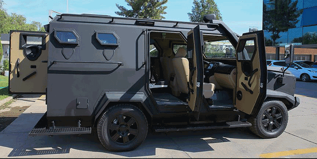 Terörle mücadeleye yerli üretim zırhlı araç