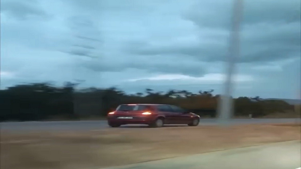 Ters yönde son sürat böyle ilerledi!