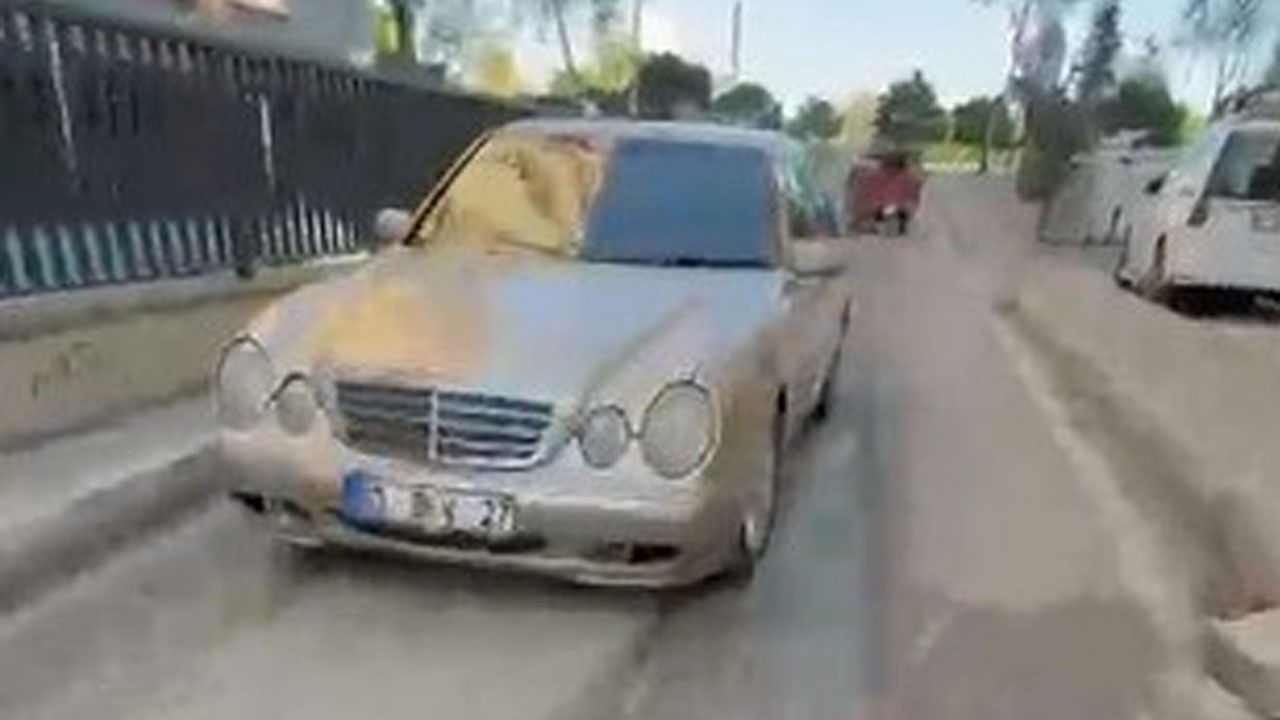 Ters yönden giren maganda tehdit etti! “Canından olma bekle”