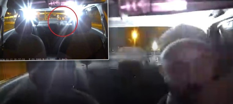 Ters yöne girdi! Ortalığı birbirine kattı!